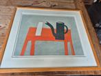 Zeefdruk Klaas Gubbels, Antiek en Kunst, Kunst | Litho's en Zeefdrukken, Ophalen