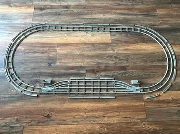 Lego 12v 12 volt grote ovale treinbaan met wissels jaren 80 beschikbaar voor biedingen