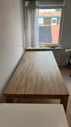 Woood Largo, eettafel massief eiken 90x200, Huis en Inrichting, Tafels | Eettafels, Ophalen, Gebruikt, 100 tot 150 cm, Eikenhout