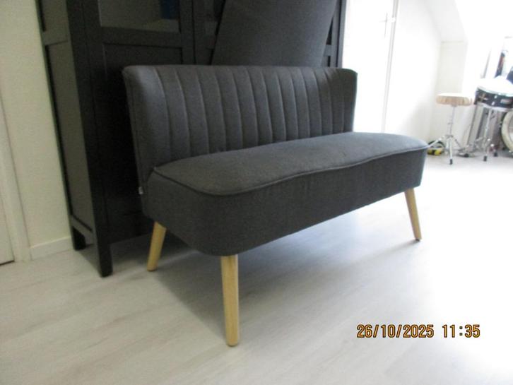 bankje, Huis en Inrichting, Banken | Sofa's en Chaises Longues, Zo goed als nieuw, Tweepersoons, Minder dan 150 cm, 75 tot 100 cm