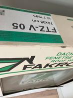 Fakro velux raam incl dakgoot, nieuw 78-98, Ophalen of Verzenden, Zo goed als nieuw, HPL, Minder dan 20 mm