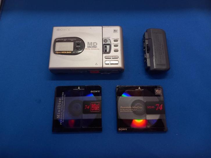 Sony Walkman minidiscspeler - MZ-R35 - Accu defect, Audio, Tv en Foto, Walkmans, Discmans en Minidiscspelers, Walkman, Ophalen of Verzenden