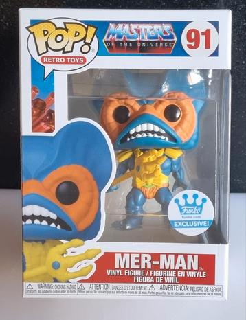 Funko Pop!, Mer-Man, #91, Retro Toys
Masters of the Universe beschikbaar voor biedingen