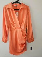 Elegante oranje jurk, Kleding | Dames, Jurken, Eight paris, Maat 42/44 (L), Nieuw, Oranje