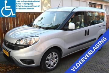 Fiat DOBLO 1.4 ROLSTOELAUTO AIRCO NAVIGATIE 5-PERSOONS BENZI beschikbaar voor biedingen