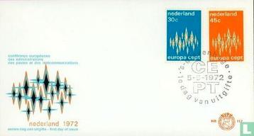 FDC E117 Europazegels 1972 NL onbeschreven beschikbaar voor biedingen