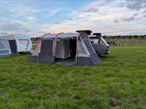 DWT Pegasus III bustent met twee slaapcabines vast kuipzeil, Caravans en Kamperen, Tenten, Gebruikt, Ophalen of Verzenden