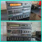 Sony FH-10W retro mini hifi toren – tuner + versterker + equ, Ophalen of Verzenden, Gebruikt, Minder dan 60 watt, Sony