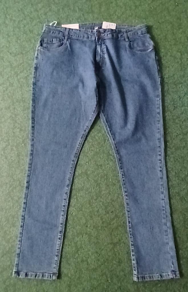 Nieuw: stretch Denim jeans / spijkerbroek maat 46, Kleding | Dames, Spijkerbroeken en Jeans, Nieuw, Overige jeansmaten, Blauw