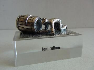 Miniatuur zilver S7c ton lont man zilveren miniaturen gezegd beschikbaar voor biedingen