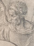 Albrecht Dürer (1471-1528) Luit spelende Engel prent 1922, Antiek en Kunst, Kunst | Etsen en Gravures, Verzenden