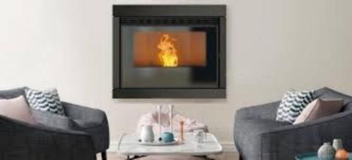 Boxline 10 inbouw pellet kachel Nordic Fire, Huis en Inrichting, Kachels, Zo goed als nieuw, Inbouw, Pelletkachel, Overige brandstoffen