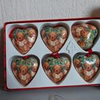 Retro beren kerstballen en beren harten hangers., Diversen, Kerst, Ophalen, Zo goed als nieuw