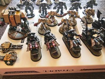 40k Dark Angel units aangeboden.  beschikbaar voor biedingen