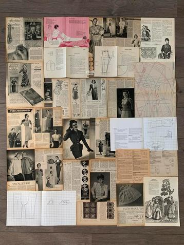 Themapakket ‘naaien/mode’ 42 stuks beschikbaar voor biedingen