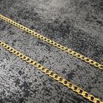 14k gouden ketting cuban schakel collier, Ophalen of Verzenden, Zo goed als nieuw, Goud