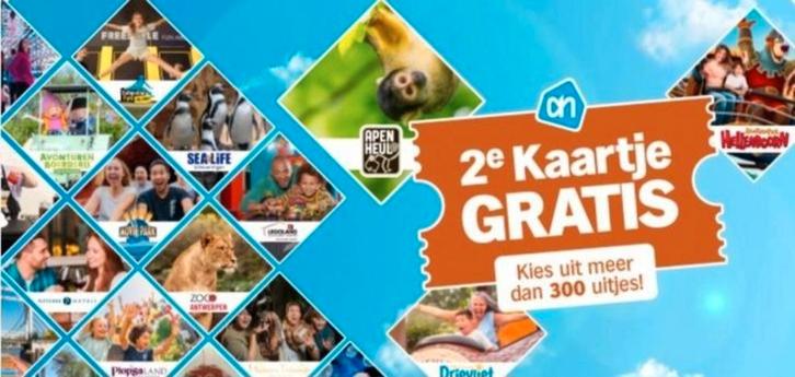 13 AH spaarkaarten Uitjes voor 2e kaartje gratis, Tickets en Kaartjes, Overige Tickets en Kaartjes, Drie personen of meer