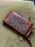 Cowboysbag Portemonnee bruin met Studs, Sieraden, Tassen en Uiterlijk, Portemonnees, Overige merken, Bruin, Ophalen of Verzenden