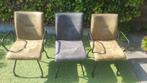 3 eetkamer stoelen olijf/antraciet, Huis en Inrichting, Stoelen, Ophalen, Nieuw, Grijs, Drie