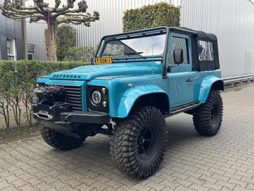 Land Rover Defender 90 soft top custom 2.4 TD 4 zits Miami B beschikbaar voor biedingen