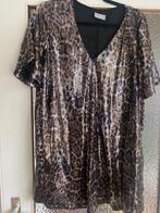 Tuniek cheetah print, Maat 38/40 (M), Bruin, Ophalen of Verzenden, Zo goed als nieuw