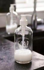 Riviera Maison Set Lotion & Soap Zeep Dispenser ZGAN, Verzenden, Zo goed als nieuw, Wit, Overige typen