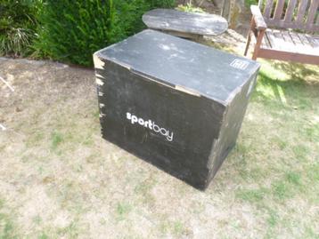 Sportbay Plyo box zwart 3 in 1 beschikbaar voor biedingen