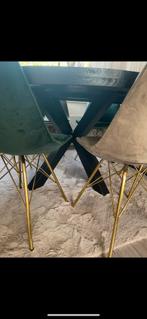 6 Design Eetkamerstoelen - Nette Staat!, Huis en Inrichting, Tafels | Eettafels, Minder dan 50 cm, 200 cm of meer, Ophalen of Verzenden