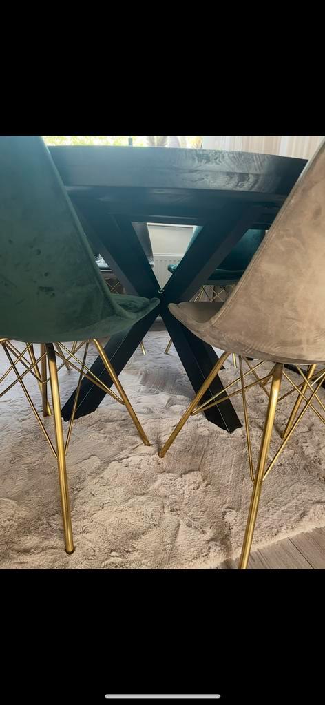 6 Design Eetkamerstoelen - Nette Staat!, Huis en Inrichting, Tafels | Eettafels, Zo goed als nieuw, Minder dan 50 cm, 200 cm of meer