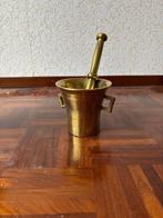 Antieke Koperen vijzel, Ophalen, Gebruikt