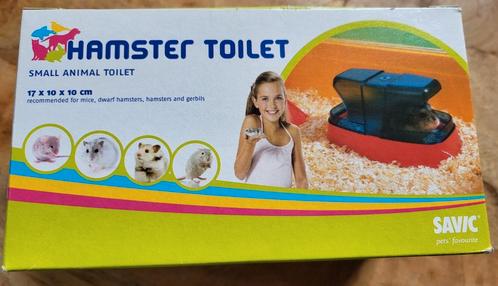 Klein knaagdieren -Hamster- toilet + extra navulling - NIEUW, Dieren en Toebehoren, Knaagdieren en Konijnen | Toebehoren, Nieuw