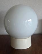 Grote glazen bollamp plafondlamp plafonnière, Ophalen of Verzenden, Zo goed als nieuw