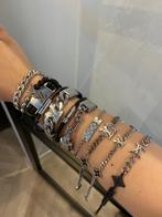 Lv heren armbanden, Sieraden, Tassen en Uiterlijk, Ophalen of Verzenden, Nieuw, Zwart, Leer