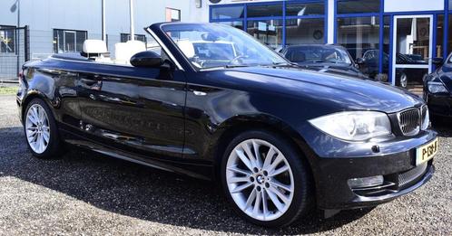 BMW 1-serie Cabrio 120i youngtimer nette auto xenon navi sto, Auto's, BMW, Bedrijf, Te koop, 1-Serie, ABS, Airbags, Airconditioning