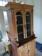 Vintage buffet/servies/vitrine kast., Gebruikt, 150 tot 200 cm, 25 tot 50 cm, Met deur(en)