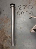 RVS Kachelpijp - 220cm lang, Ophalen, Gebruikt, Kachel, Minder dan 60 cm