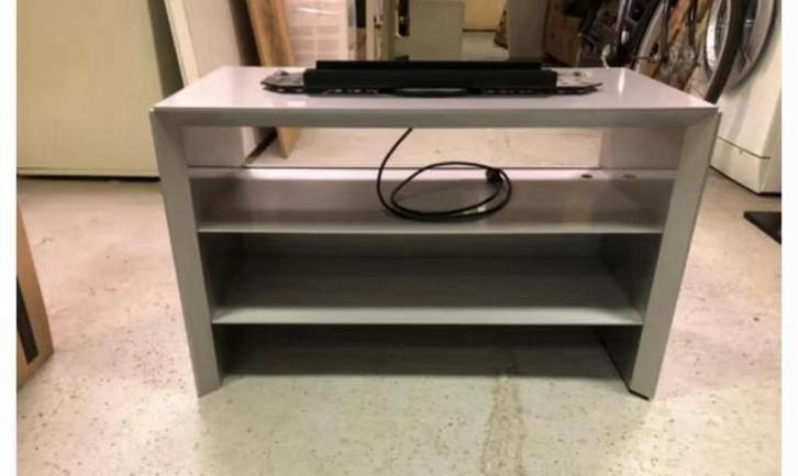 Bang &Olfsen-tv kastje-edelstaal, Antiek en Kunst, Kunst | Designobjecten, Ophalen