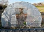 Tunnelkas met plastic folie voor hobbykweker, Gebruikt, Folie, Kweekkas, Ophalen