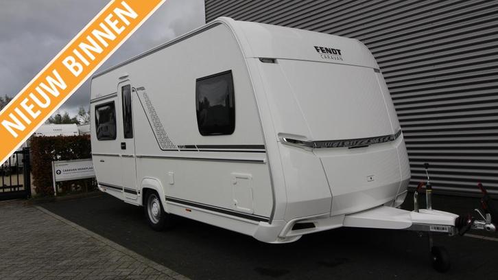 Fendt Bianco Activ 445 SFB 1700 kg - GFK dak, Caravans en Kamperen, Caravans, Bedrijf, tot en met 4, 1250 - 1500 kg, Rondzit, Fendt