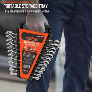 Horusdy Professional Tools Sleutel Set Nieuw 12 Delig beschikbaar voor biedingen