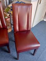 Eetkamer stoelen zgan, Huis en Inrichting, Stoelen, Ophalen, Hout, Zo goed als nieuw, Vier