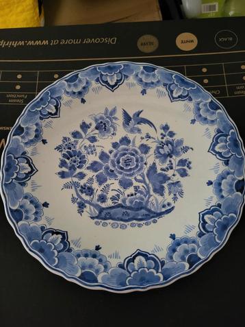 Delftsblauw wandbord beschikbaar voor biedingen