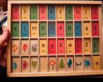 Houten cijfer-en letterbak van playing kids, Ophalen