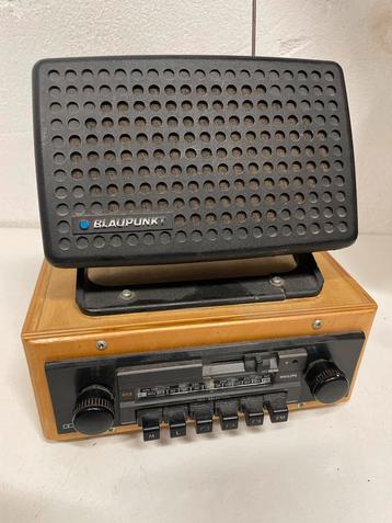 Vintage Blaupunkt/Philips Autoradio met Speaker beschikbaar voor biedingen