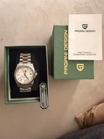Pagani Design Datejust 36mm saffierglas, Overige merken, Staal, Polshorloge, Nieuw