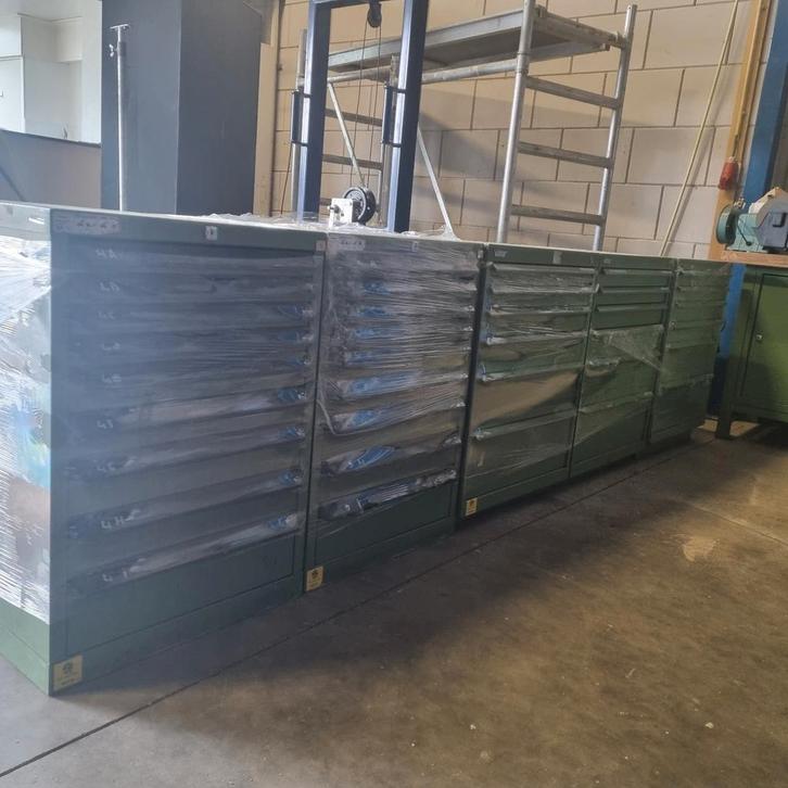 5 professionele gereedschapskasten ladekasten, Doe-het-zelf en Verbouw, Gereedschapskisten, Zo goed als nieuw, Ophalen of Verzenden