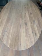 Prachtig mooie ovale tafel massief eiken merk Bodilson, Huis en Inrichting, Tafels | Eettafels, 200 cm of meer, Zo goed als nieuw