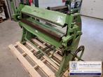 Zetbank 1500x2mm handbediend plaatbewerkingmachine Bombled, Ophalen, Gebruikt
