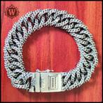 CHAIN TEXTURE maat E     Buddha to Buddha armband, Ophalen of Verzenden, Zo goed als nieuw, Zilver, Zilver