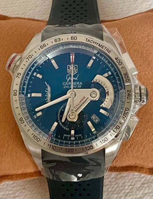 Tag Heuer Grand Carrera/Calibre 36, Sieraden, Tassen en Uiterlijk, Horloges | Heren, Nieuw, Polshorloge, TAG Heuer, Staal, Overige materialen
